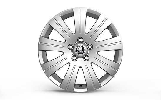 Alloy wheel FLASH 17" for OCTAVIA III, SUPERB II, YETI